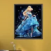 Diamond Painting -DIY Round Partial AB Drill Blonde Princess(45x55cm)