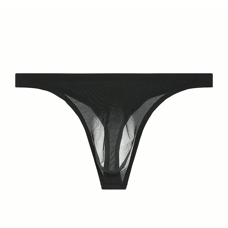 Men's Ultra-Thin Seamless T-back Briefs