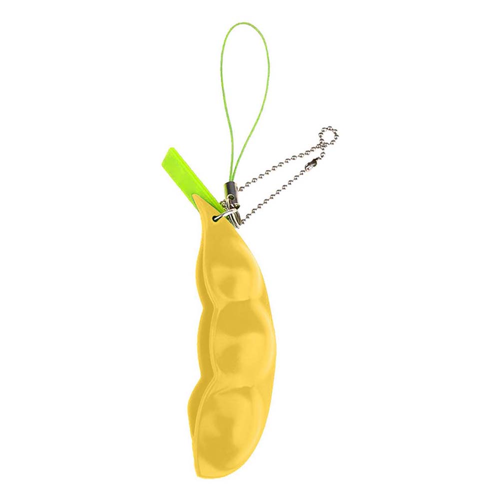 

Cute Autism Edamame Squeeze Toys Peas Beans Keychain Antistress Gifts Toys, 501 Original