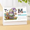 2026 Calendar Diamond Painting Kit DIY Diamond Art Desk Calendar for Home Office