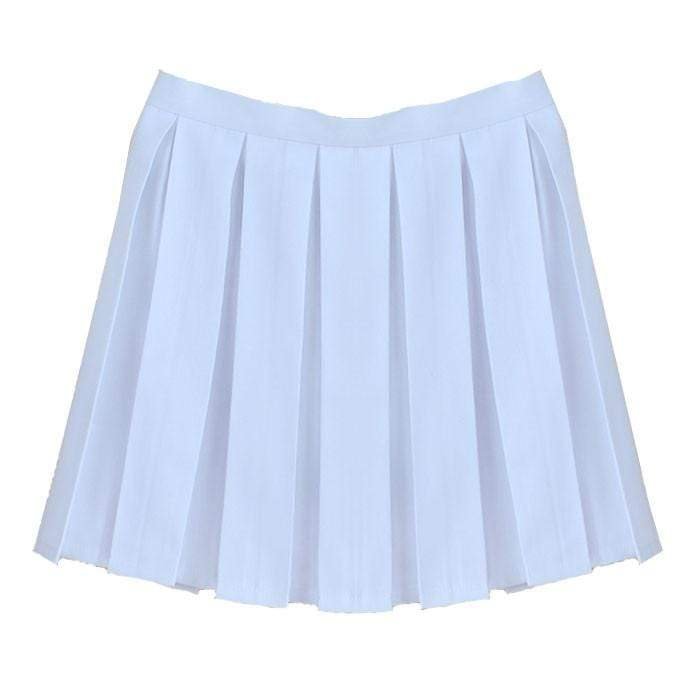 WHITE TENNIS SKIRT