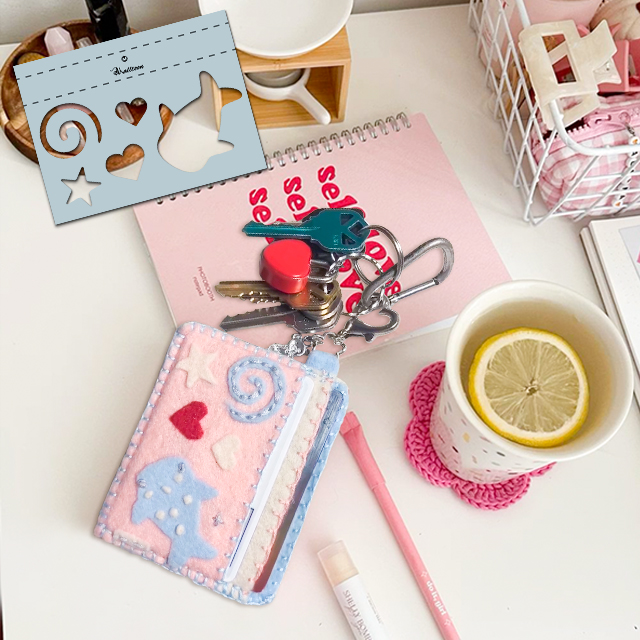 DIY Whale Shark Felt Wallet Template With Instructions