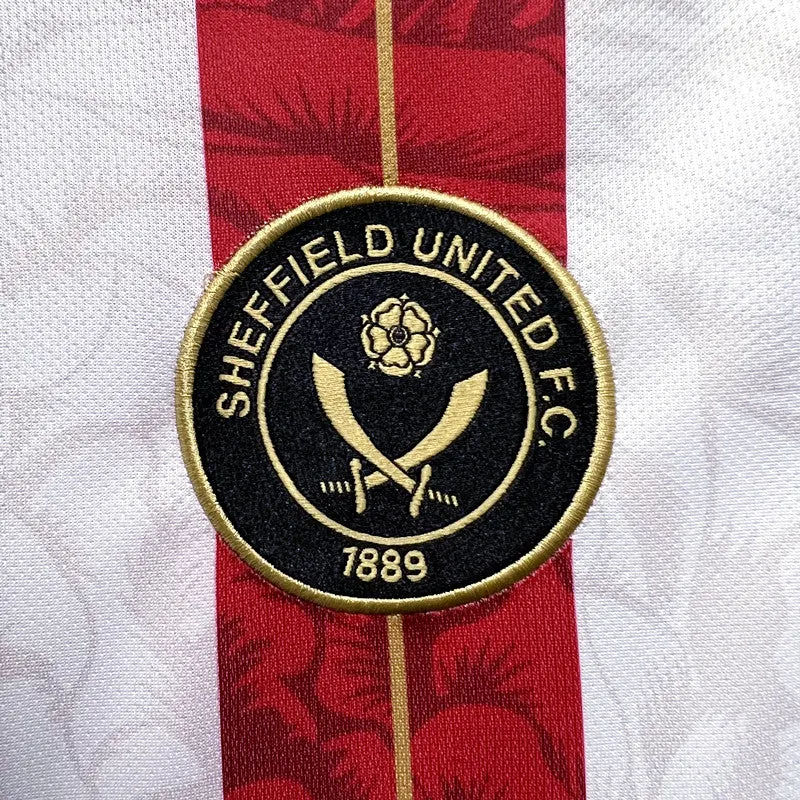 Maillot Domicile Sheffield United 2024/2025 | Maillot Officiel des Blades | Erreà