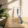2-Pack Acrylic Peacock Diamond Art Phone Stand & Mirror Kit for Beginner Adult
