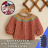 QuickStitch Knitting Thimble Yarn Guide