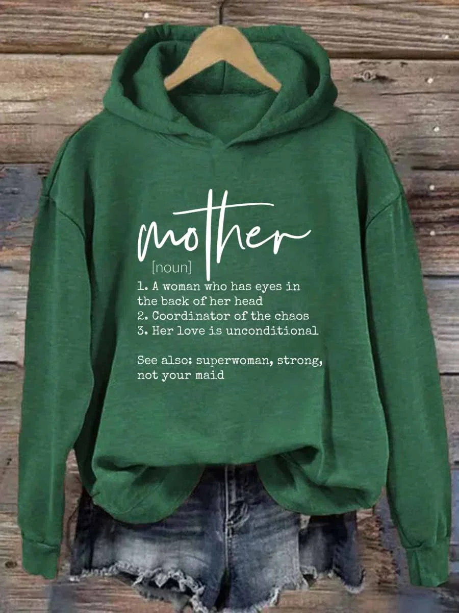 Mother Definition Hoodie
