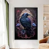 (Big Size)Crow - 11CT Stamped Cross Stitch - 40*60cm - Bird