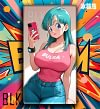 Bulma Selfie Decorative Painting - Dragon Ball - BLK Studio