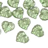 50PCS Cute Green Leaves Acrylic DIY Jewelry Accessories
