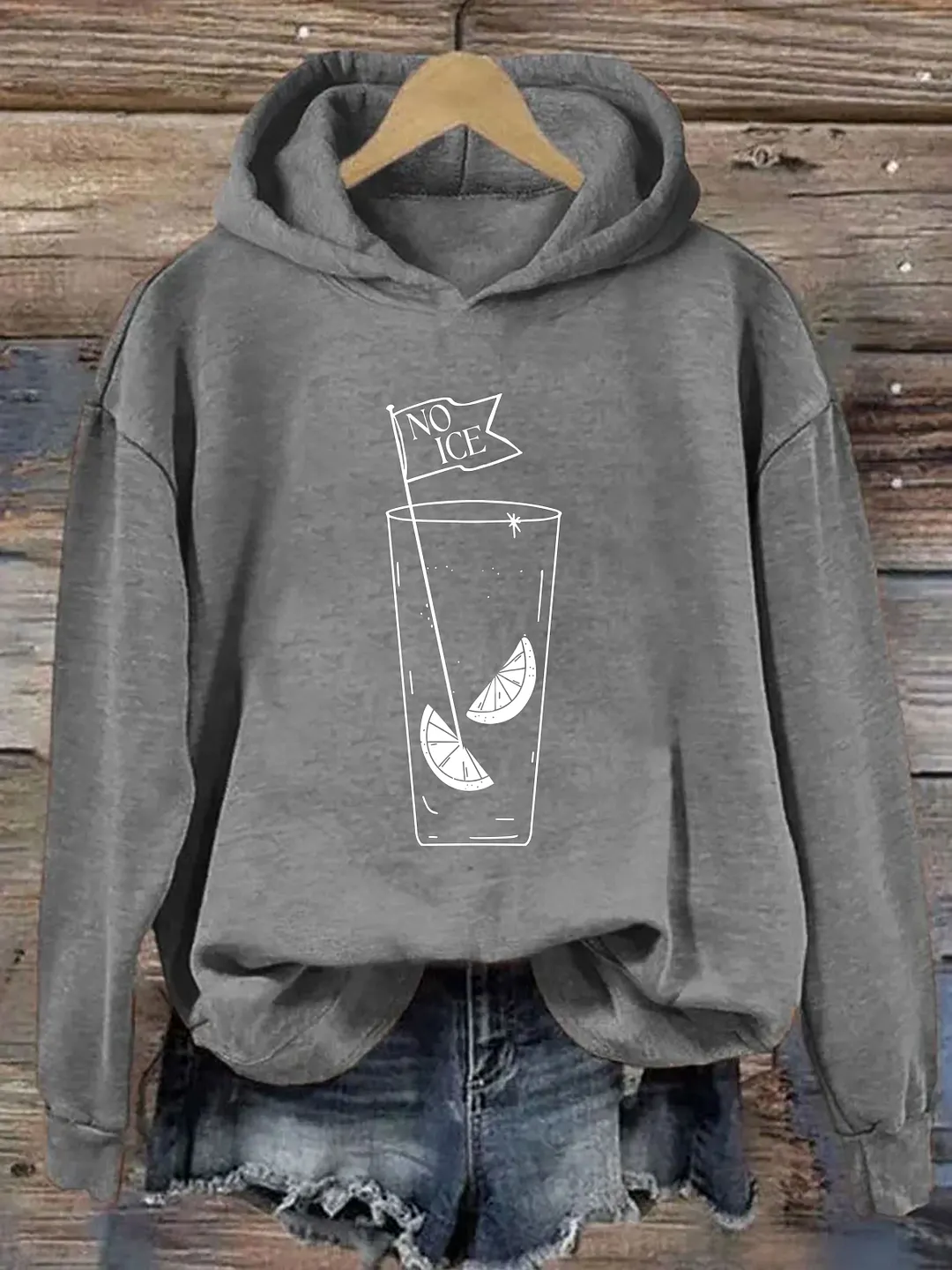 No Ice Graphic Hoodie
