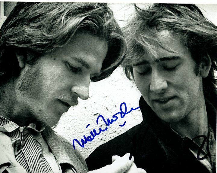 MATTHEW MODINE & NICOLAS NIC CAGE signed autographed BIRDY Photo Poster painting