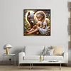 Diamond Painting -DIY Round Drill Girl