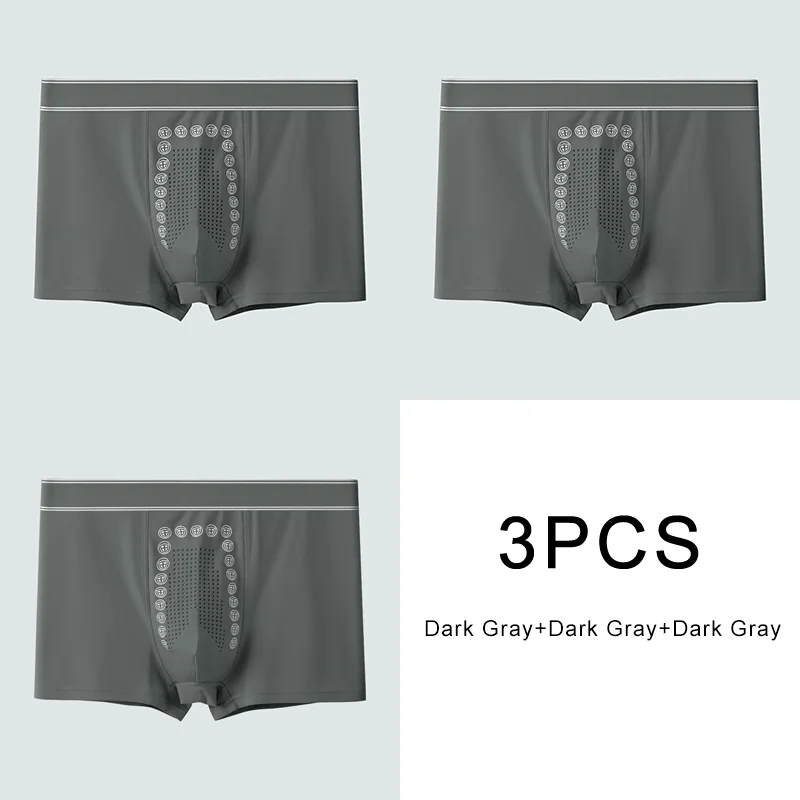 Billionm Sports Shorts Traceless Underwear Men Lingerie Boxer Breathable Pure Cotton Briefs Large Size Panties Men's Gift New