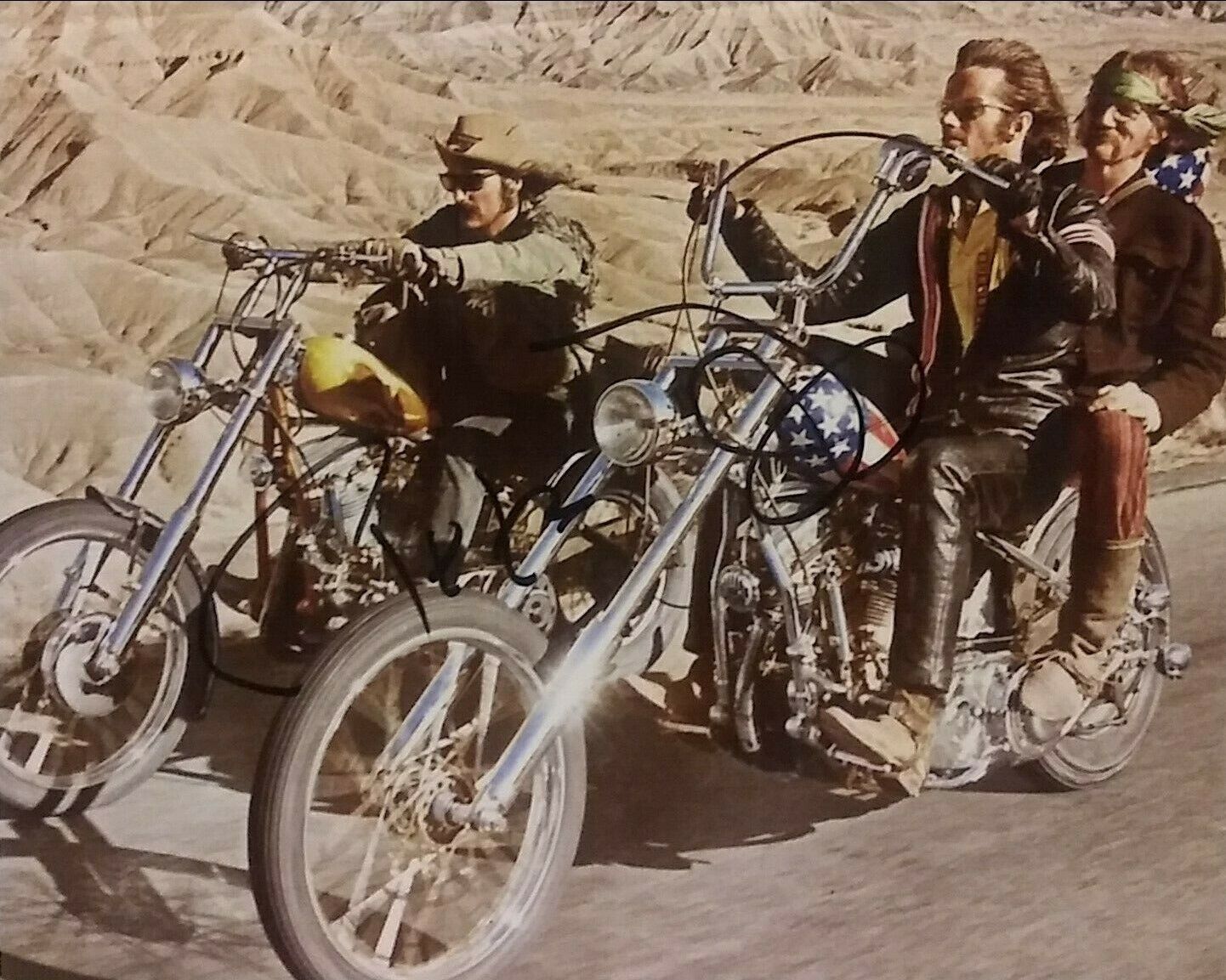 Peter Fonda signed 8 x 10