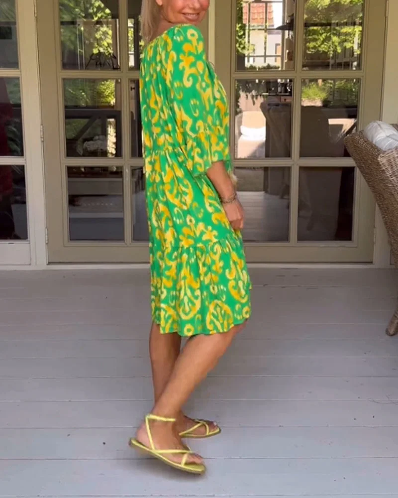 Zanaya - Relaxed Printed Dress