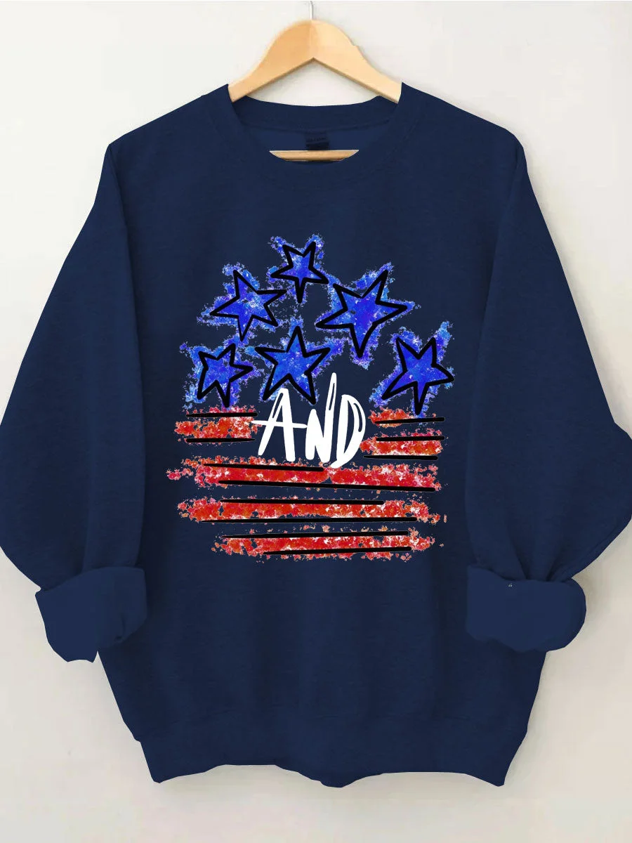Stars And Stripes Sweatshirt
