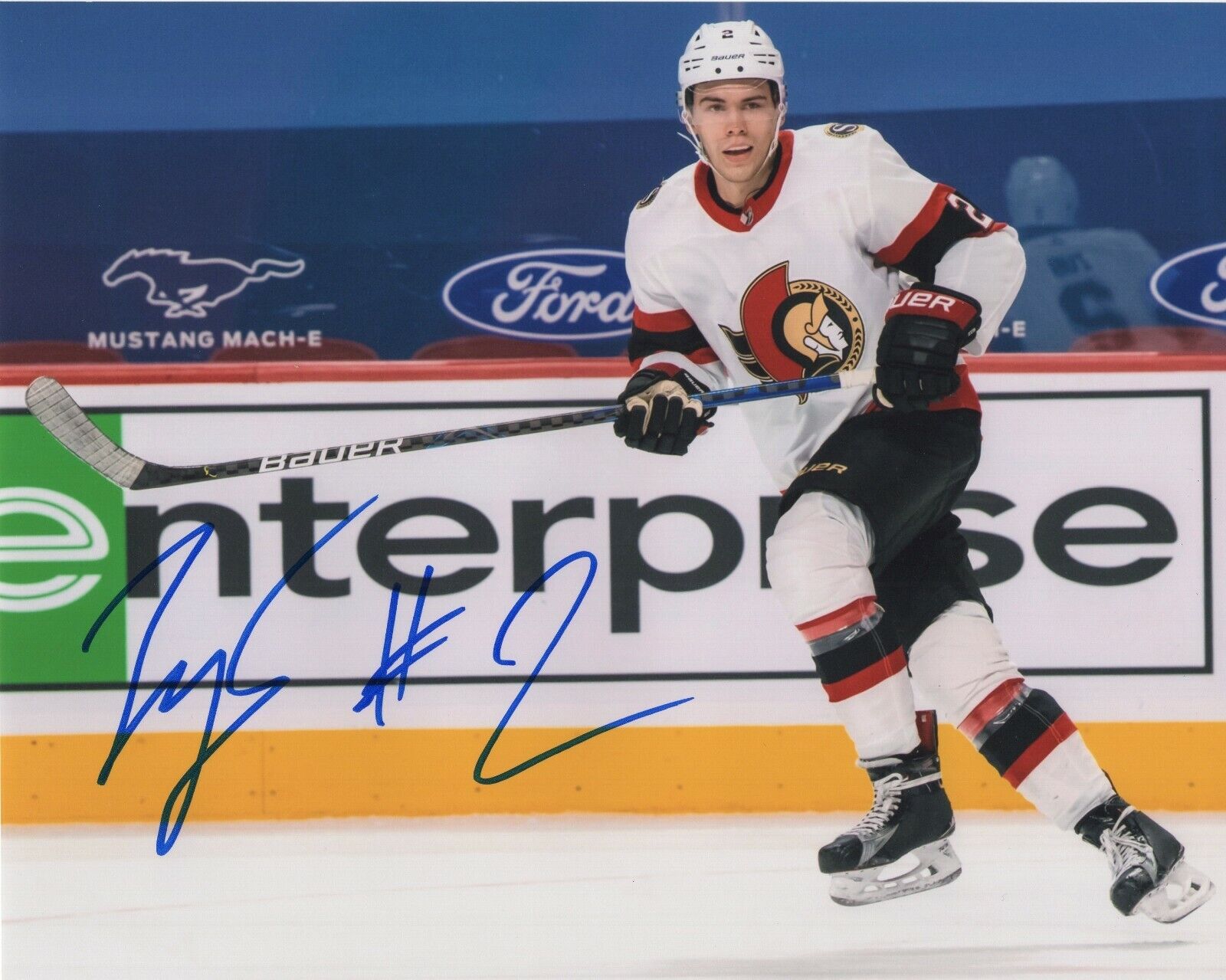 ARTEM ZUB SIGNED AUTOGRAPH OTTAWA SENATORS 8X10 Photo Poster painting #3