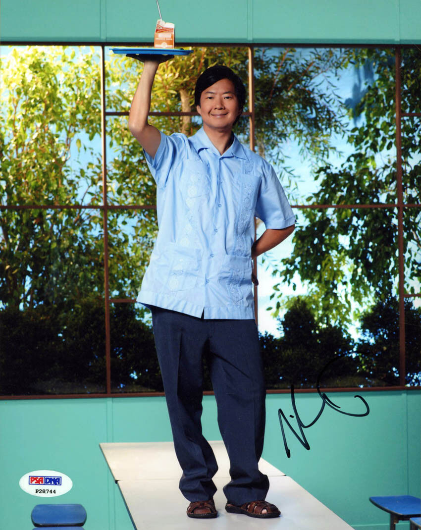 Ken Jeong SIGNED 8x10 Photo Poster painting Dr. Ken The Hangover PSA/DNA AUTOGRAPHED