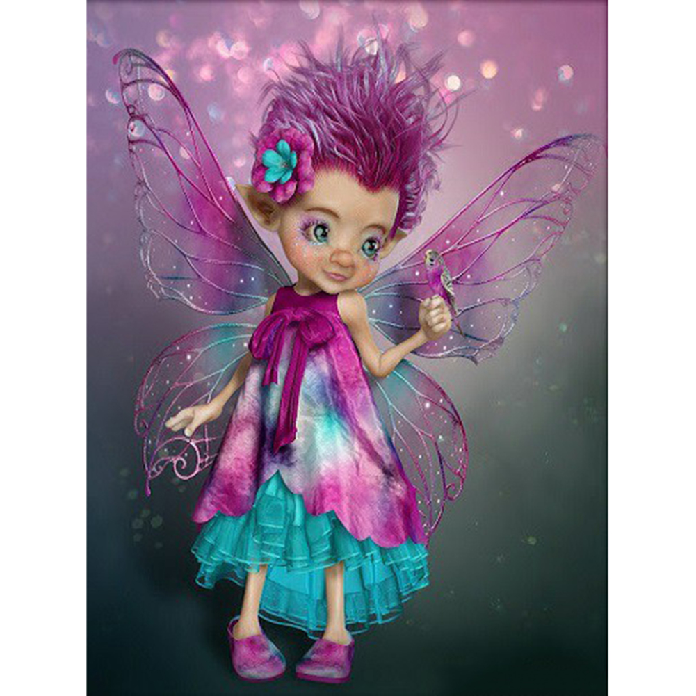 

Fairy Girl - Round Drill Diamond Painting - 30*40CM, 501 Original