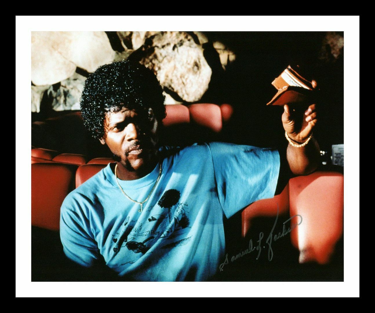 Samuel L. Jackson - Pulp Fiction Autographed Signed & Framed Photo Poster painting 1