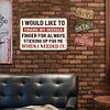 Warning - Vintage Metal Signs - 20*30cm/30*40cm - Warning
