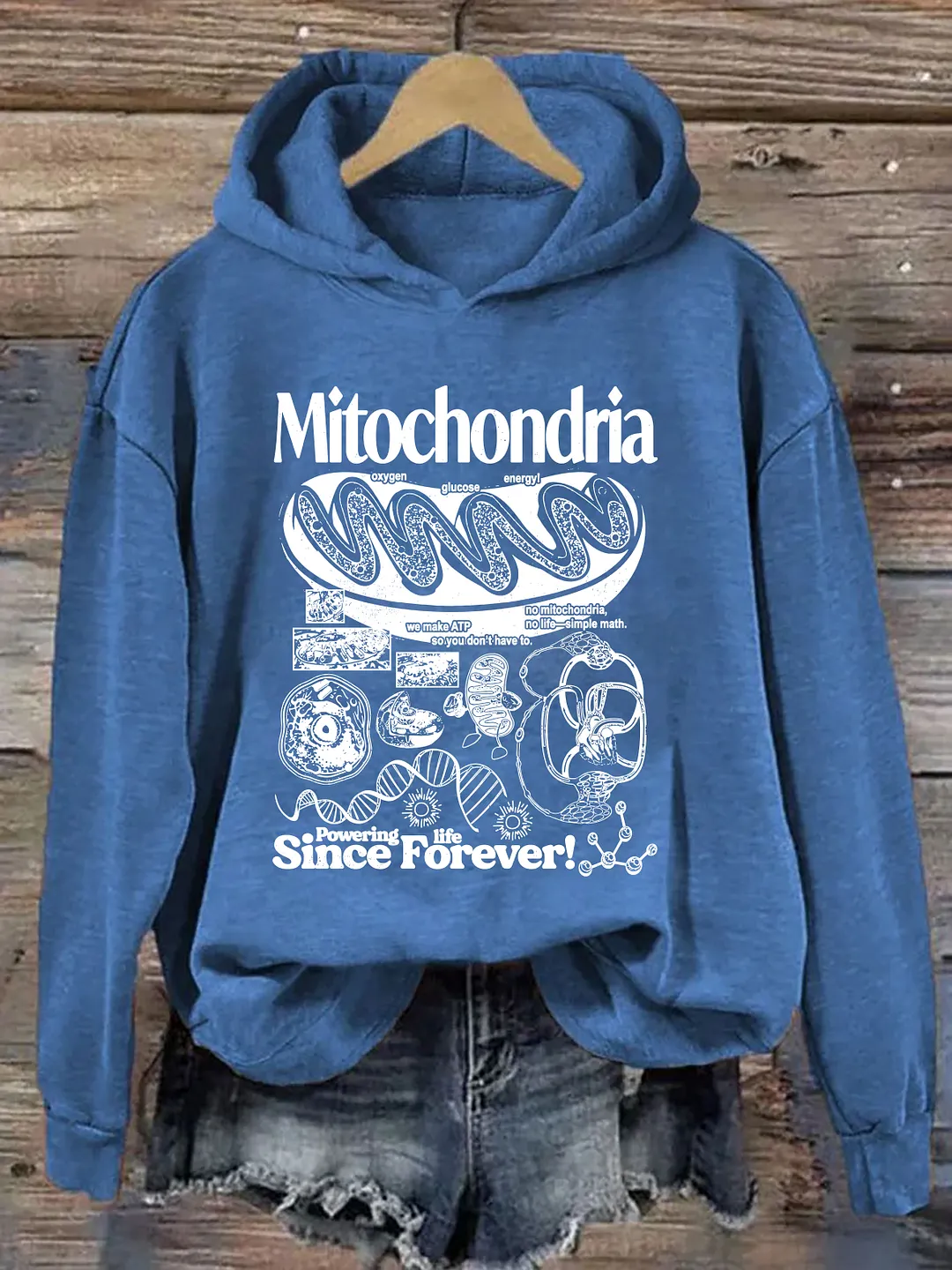Mitochondria Science Forever Hoodie
