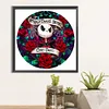 uk.everydayedeals Diamond Painting - Full Round - Rose Skull Jack(40*40cm)
