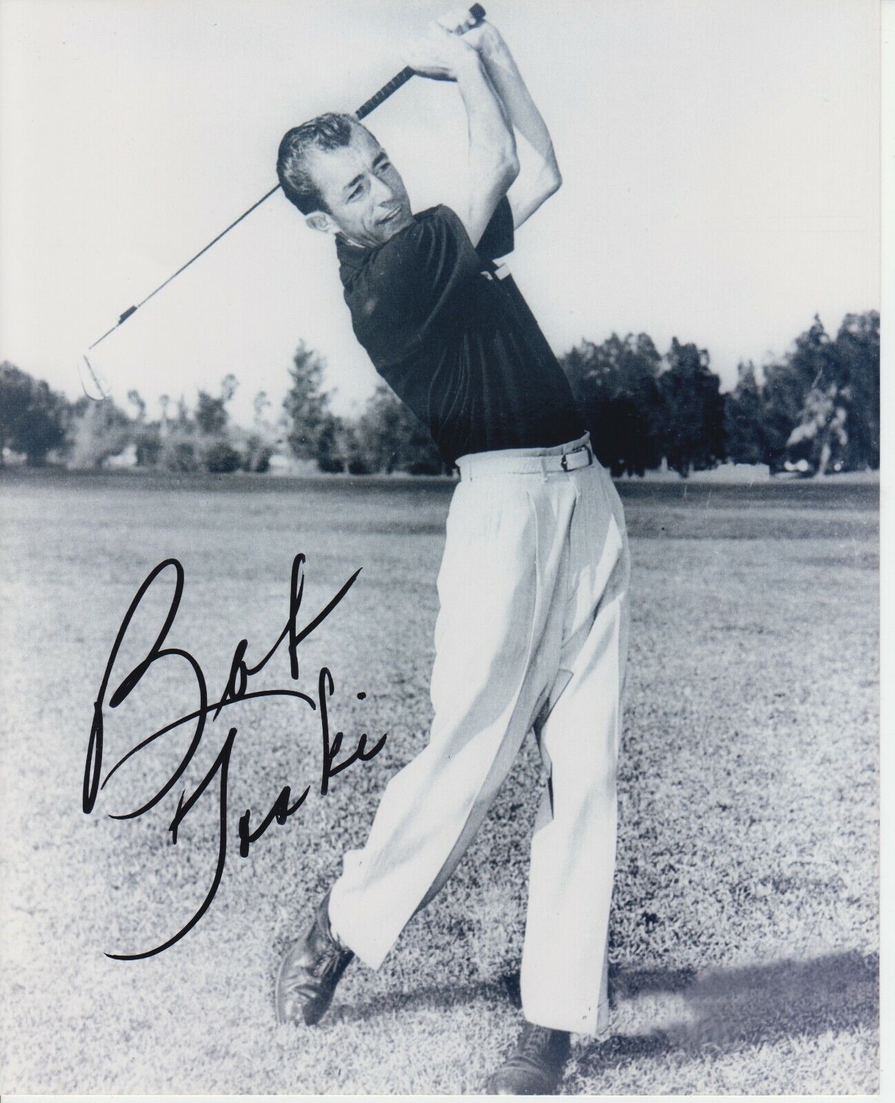 Bob Toski 8x10 Signed Photo Poster painting w/ COA Golf #1