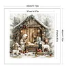 Nativity-11CT Stamped Cross Stitch 45*45cm/17.72*17.72in