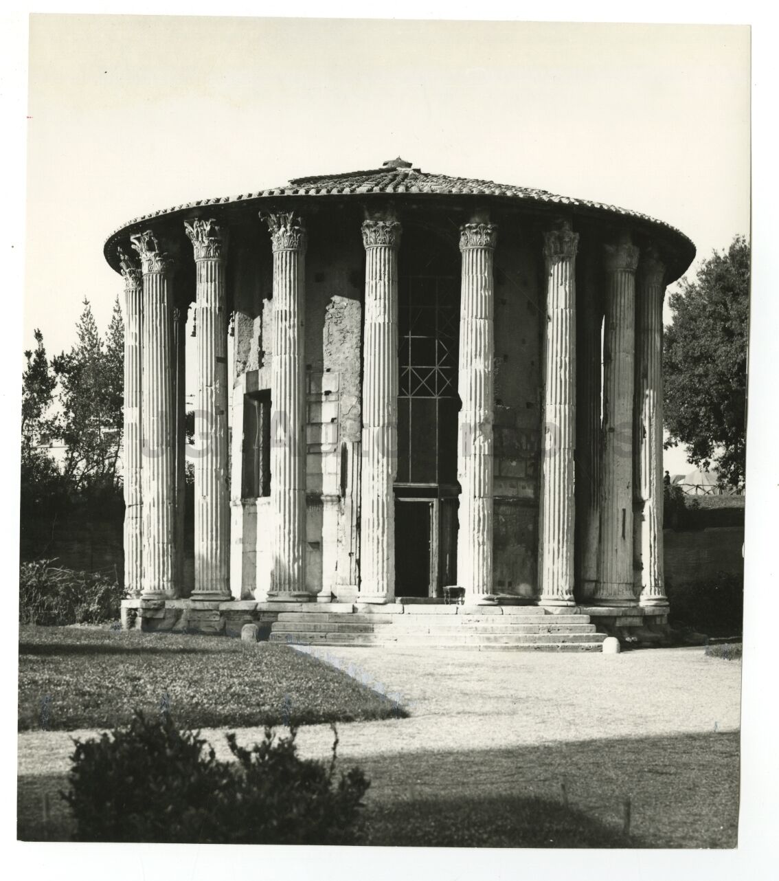 Italian Architecture, The Temple of Vesta - Vintage 7x8 Publication Photo Poster paintinggraph