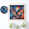 Diamond Painting-DIY Crystal Rhinestone Flag Eagle