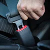 Car Seat Belt Lock Seatbelt Buckle Socket Plug Connector with Warning Cable