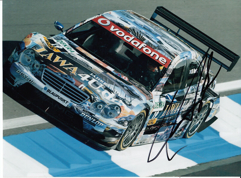 Paul di Resta Hand Signed Mercedes Photo Poster painting 8x6.