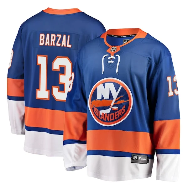 Mathew Barzal New York Islanders Fanatics Branded Home Premier Breakaway Player Jersey - Royal/Blue