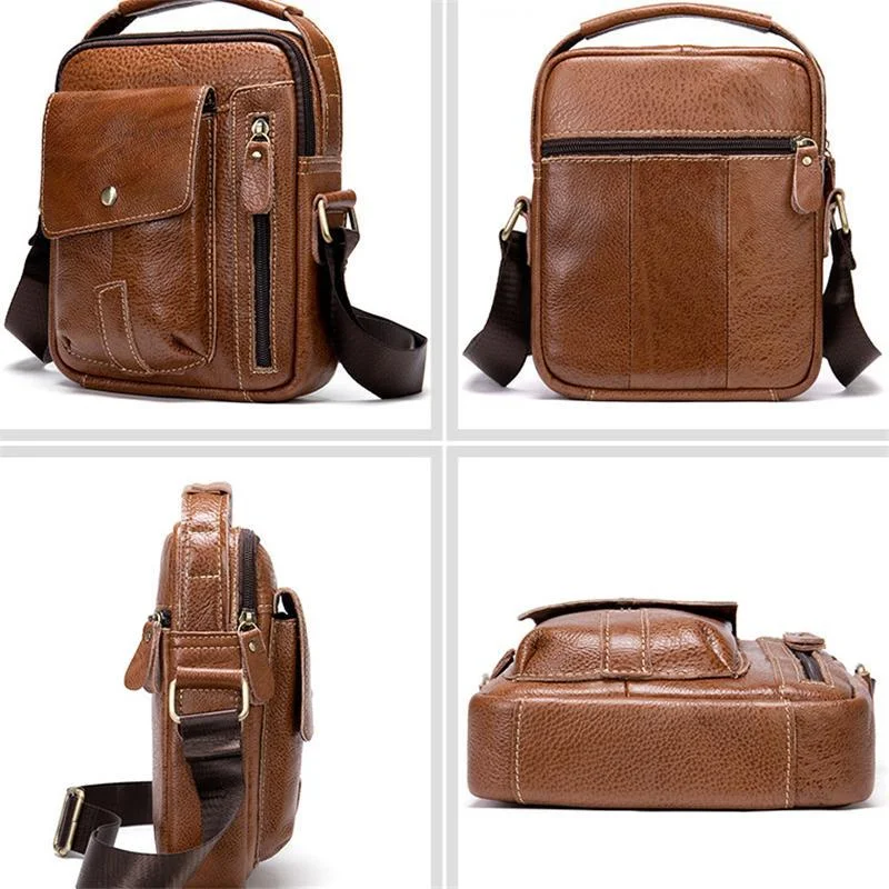 Mens Casual Personality Hipster Messenger Bags Business Shoulder Bags