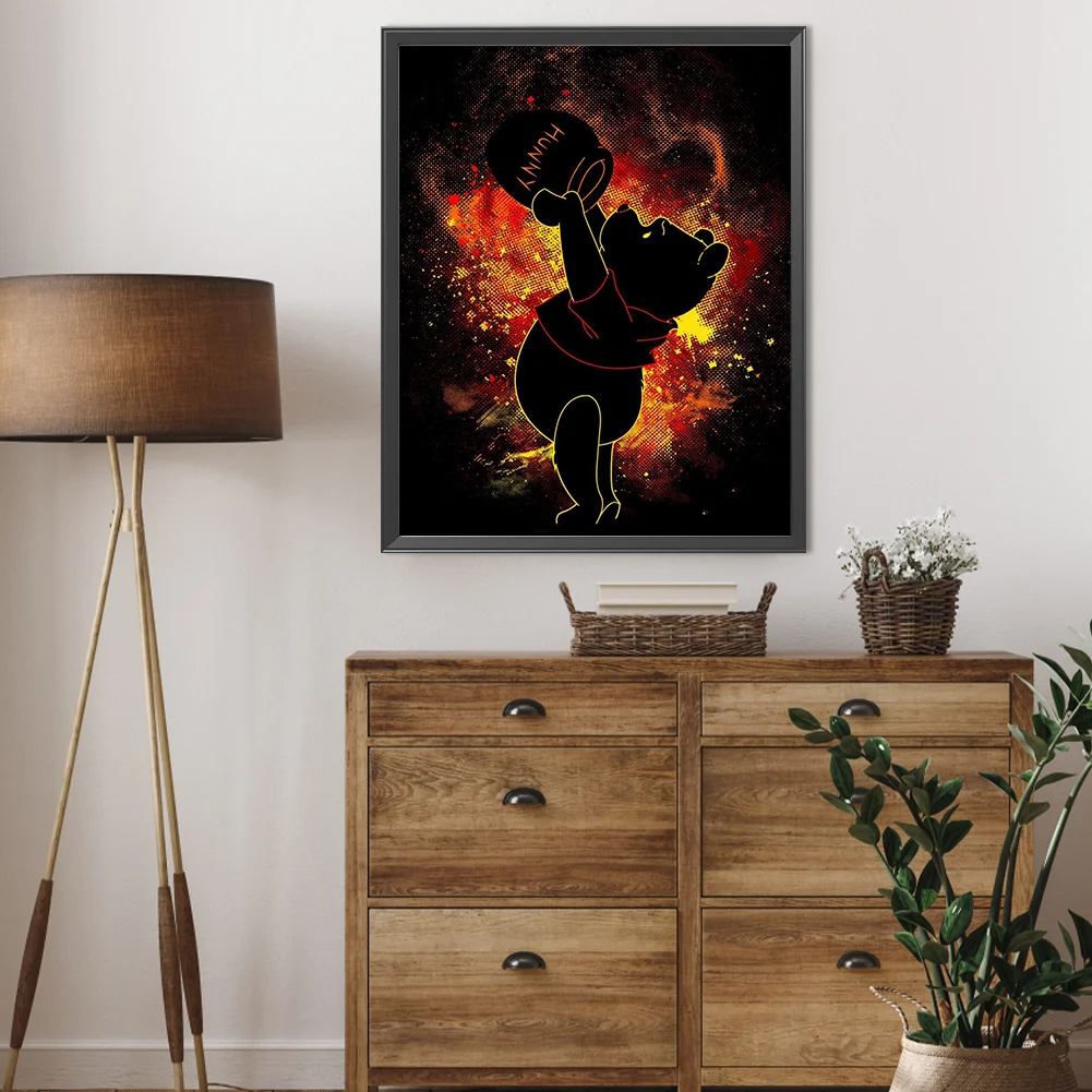 Diamond Painting - Full Round Drill - Winnie the Pooh(Canvas|40*50cm)