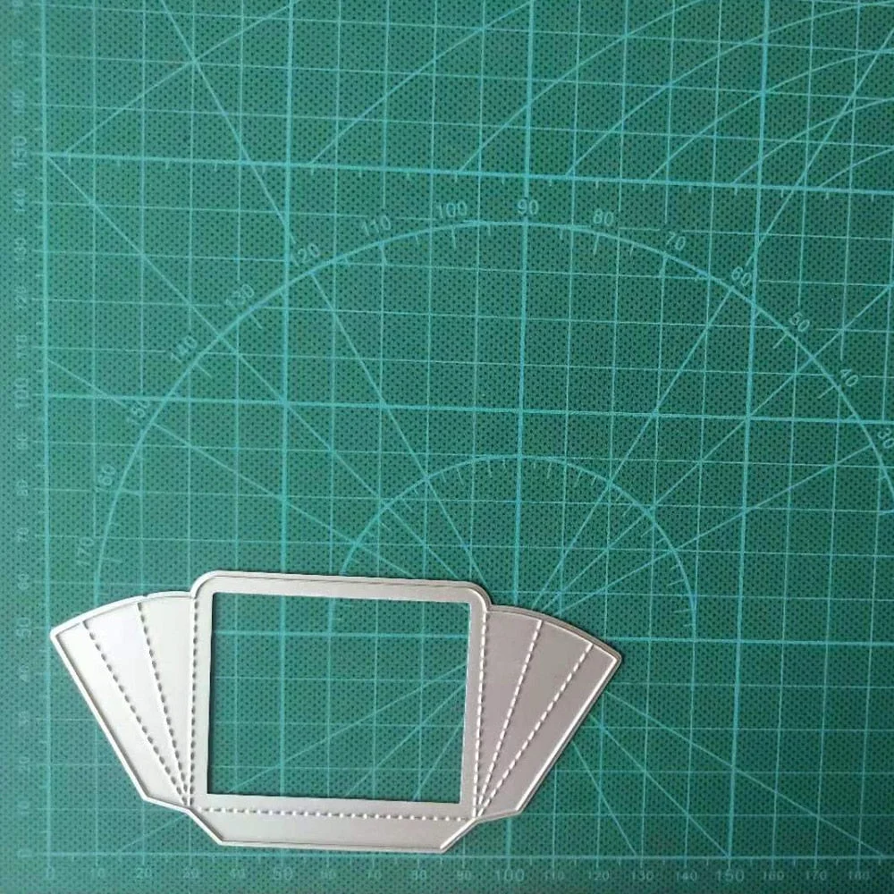 Bag Frame Metal Cutting Dies Accordion Pocket Cut Die Mold Decoration Scrapbook Paper Craft Knife Mould Blade Punch Stencils