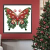 Diamond Painting-DIY Crystal Rhinestone Xmas Butterfly