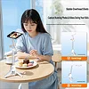 Variable focus magnetic selfie stick, mobile phone shooting aid, 3-in-1 stand