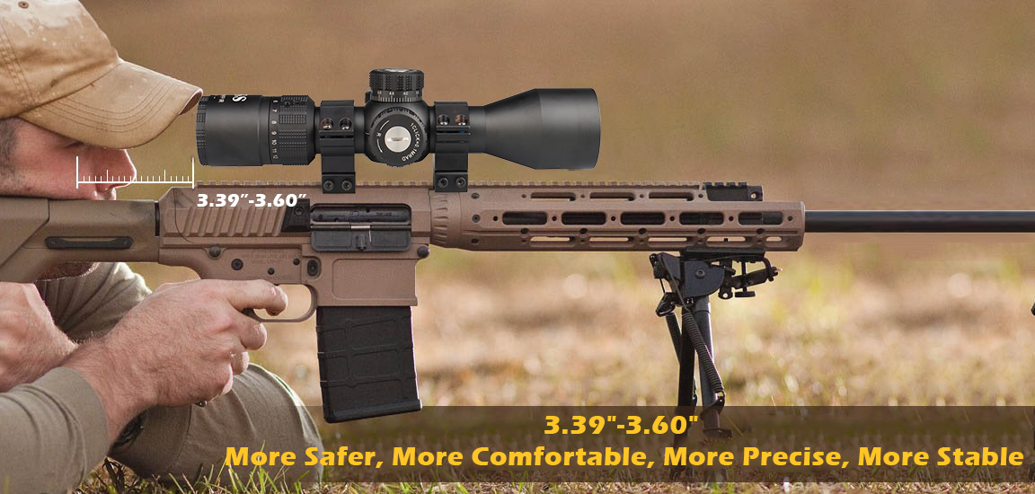 rifle scopes with large eye relief longest, best long eye relief scopes for sale