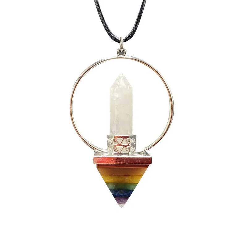 Chakra Orgone Meditation Pendant-Seven Chakras