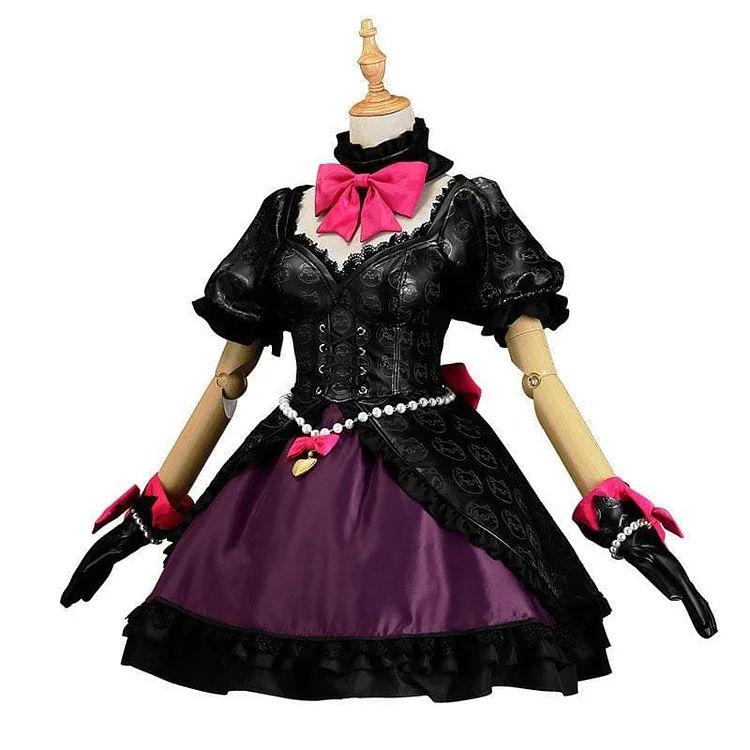 {Reservation} High Quality Overwatch D.Va Cat Girl  Black Lolita Dress SP1812077