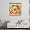 Yellow Duck-14CT Stamped Cross Stitch Egyptian Cotton 60*60cm/23.62*23.62in(Big Size)