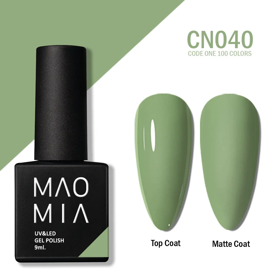MAOMIA CODE ONE Gel Polish 100 Colors Soak Off UV/LED 9ML Professional Salon Nail Paint Semi Permanent Manicure