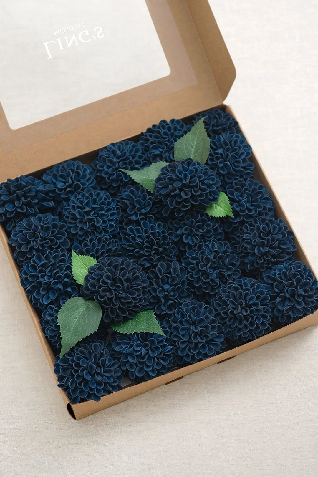 2.5" Foam Dahlia with Stem - 8 Colors