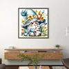 Easter Gnome-11CT Stamped Cross Stitch 40*40cm/15.75*15.75in