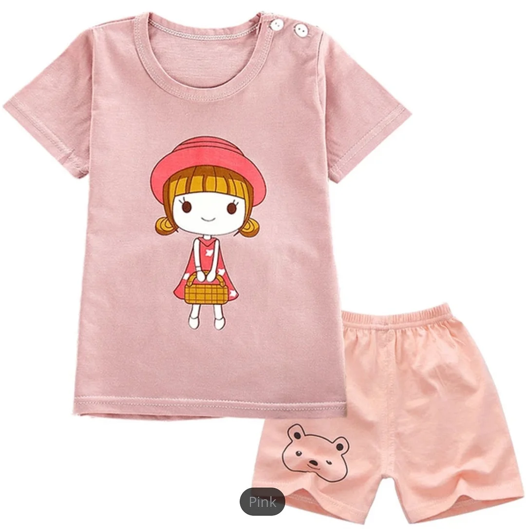 Baby Boy Girl Body Suit Animal Cotton T Shirt Clothes