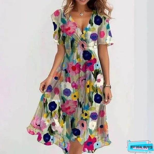 Monica | Short Sleeve Dress