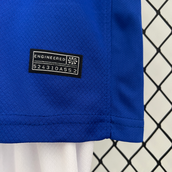 2024/2025 France Home Kids Kit Football Jersey Thai Quality