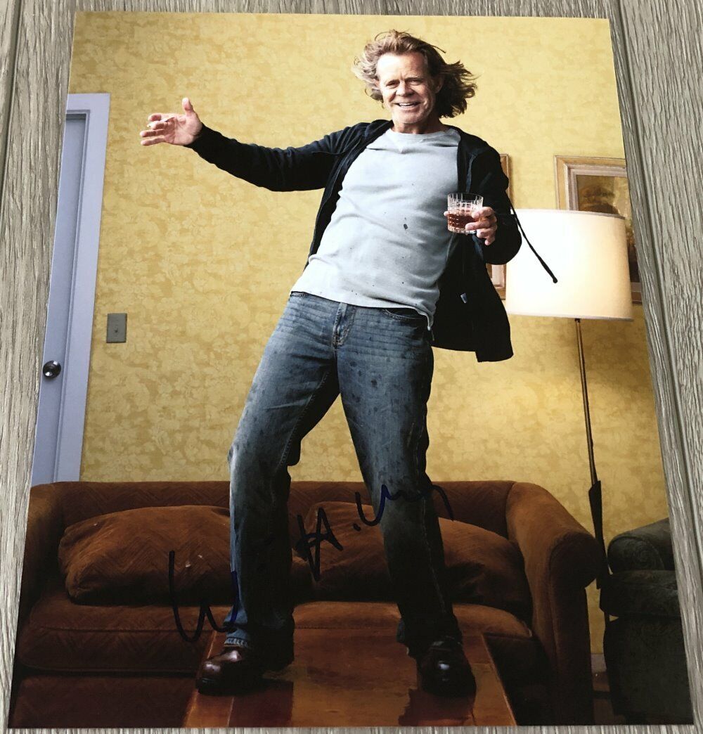 WILLIAM H. MACY SIGNED AUTOGRAPH SHAMELESS FRANK GALLAGHER 8x10 Photo Poster painting B w/PROOF